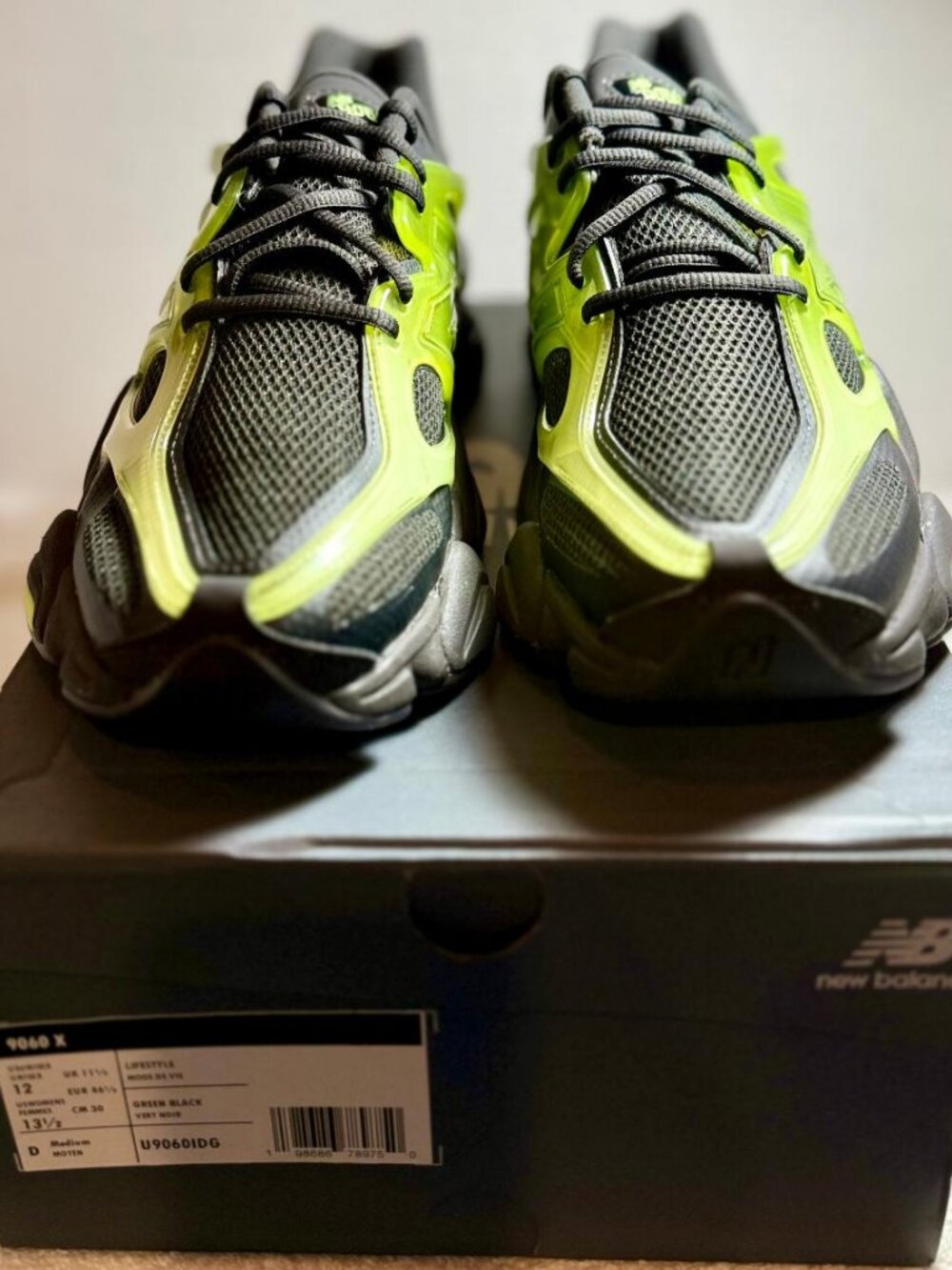 New Balance 9060 X Alpine Green U9060IDG Various Sizes D *NEW* - Picture 3 of 10